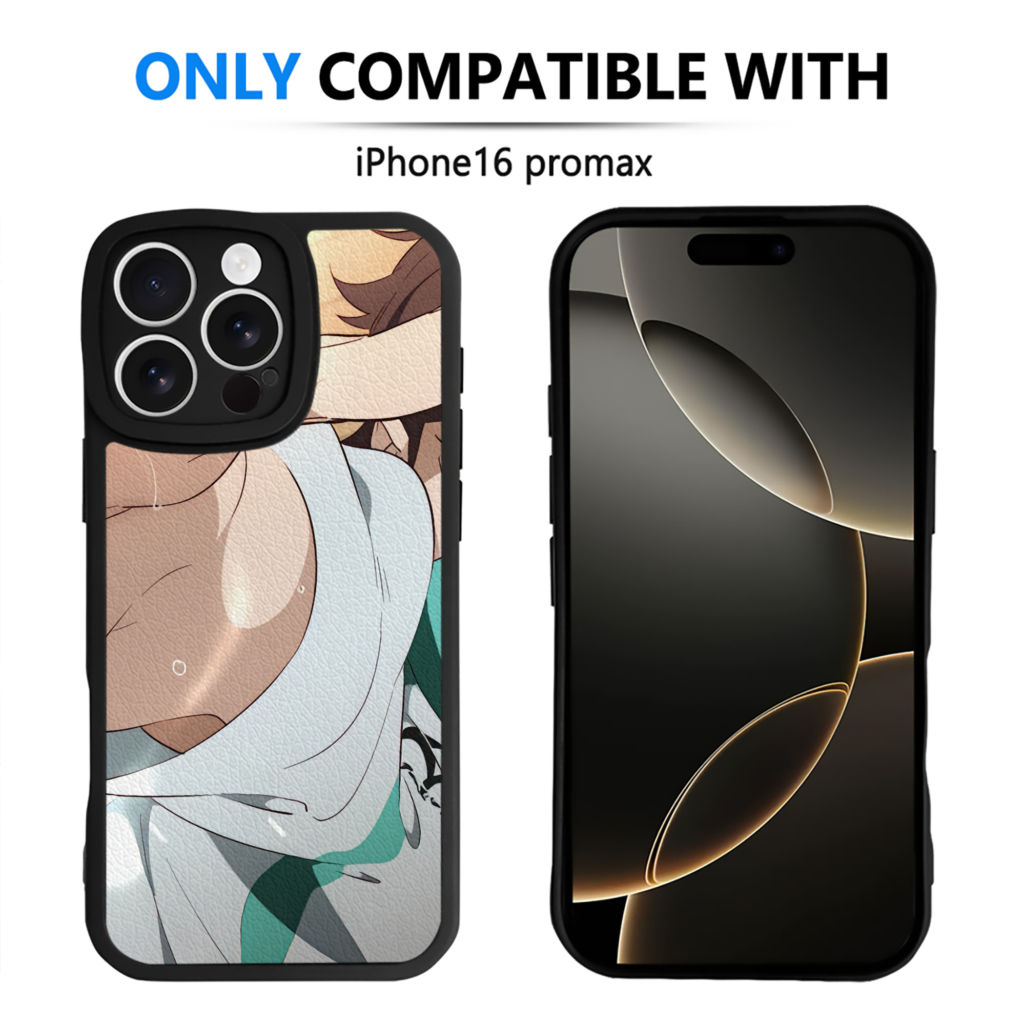 （画像用） ハイキュー!! Haikyu!! 【iPhone 16シリーズ対応】シリコンスマホケース（レザー調） 材質：シリコン